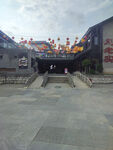 古色古香的中式建筑广场