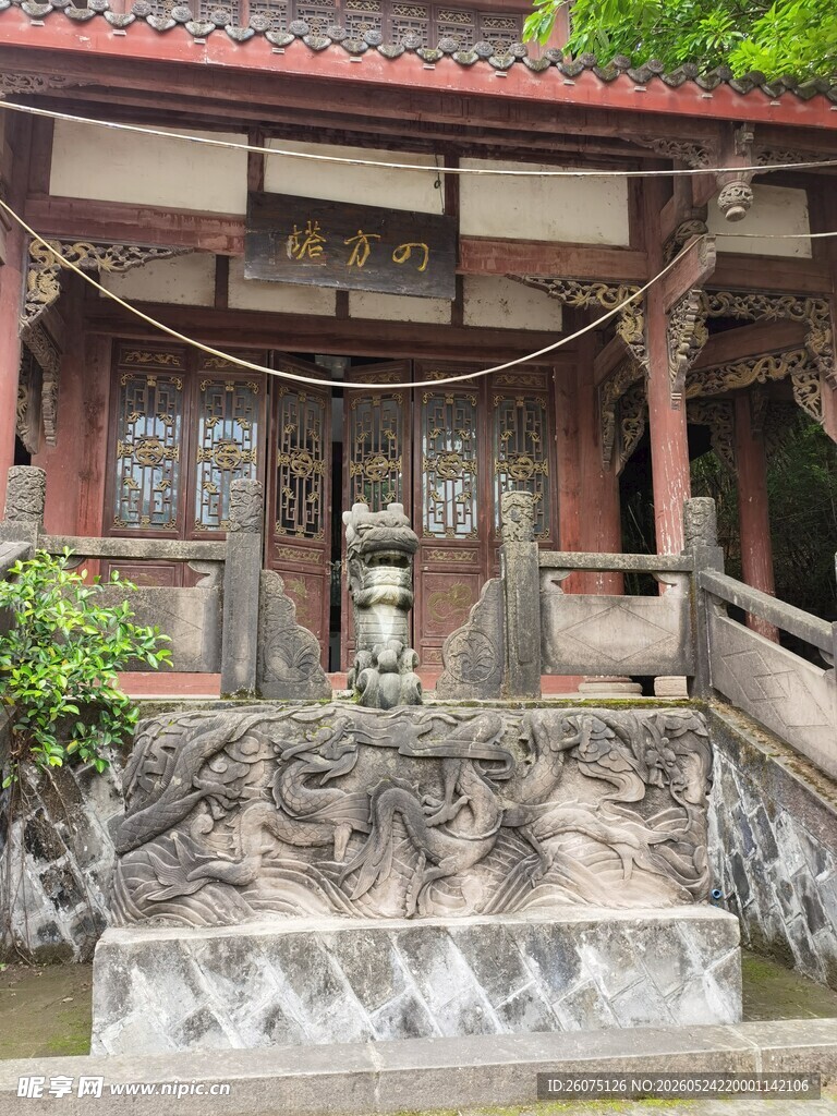 传统中式古建筑精美景观