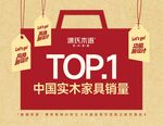 中国实木家具销量TOP1手提袋