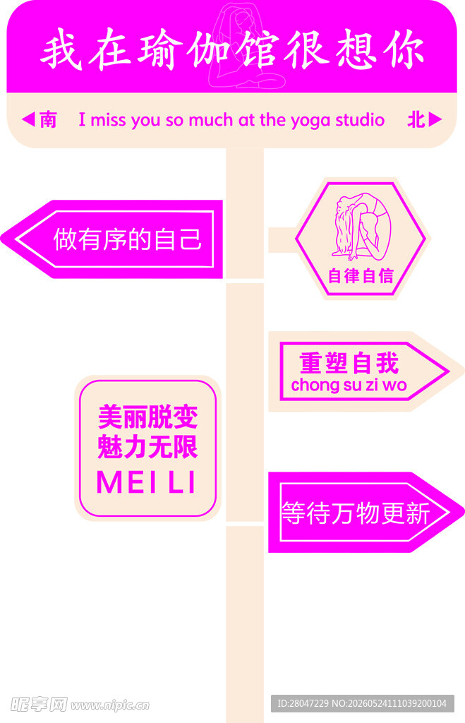 医院指示牌指引就诊方向