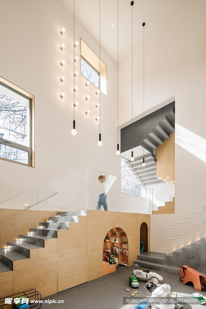 现代简约风室内楼梯设计