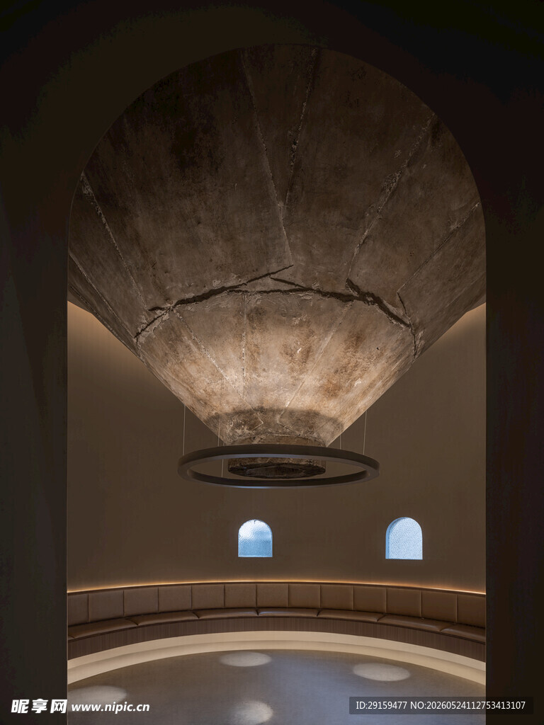 室内穹顶建筑景观