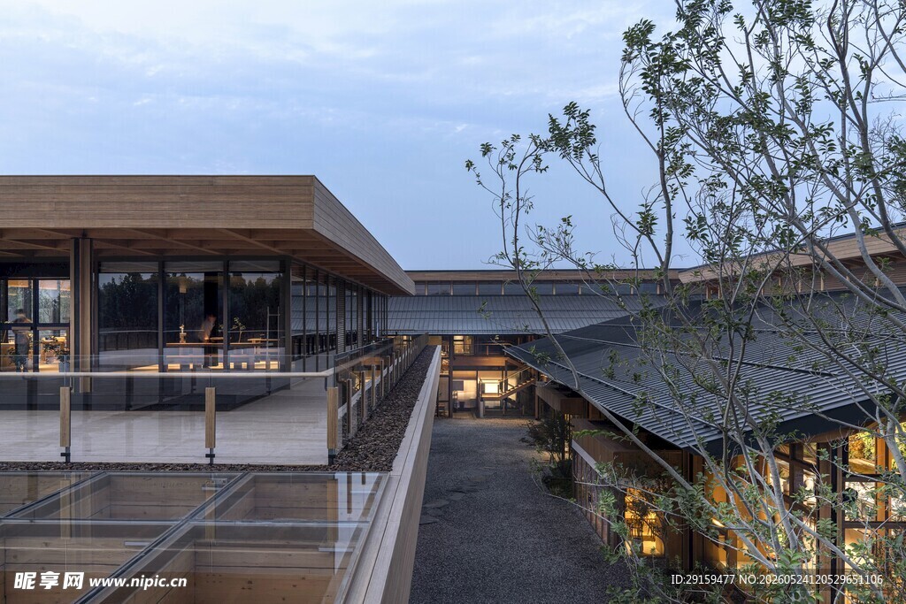 现代风格商业建筑景观