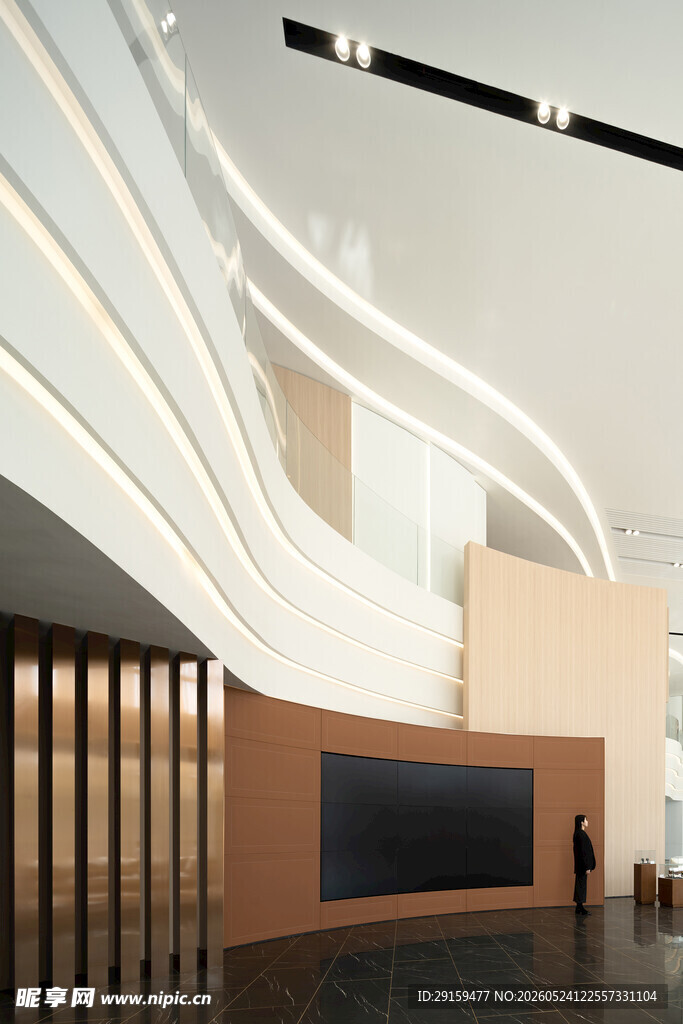 现代简约风格室内建筑空间