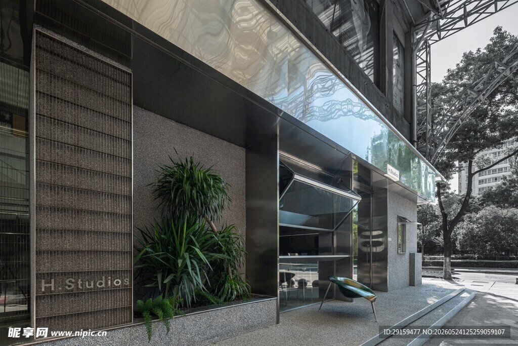 现代风格建筑外观景观