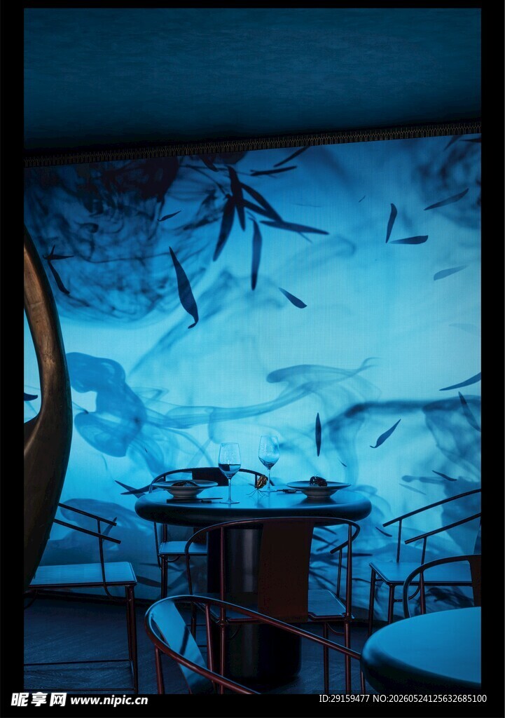 梦幻海底主题室内场景