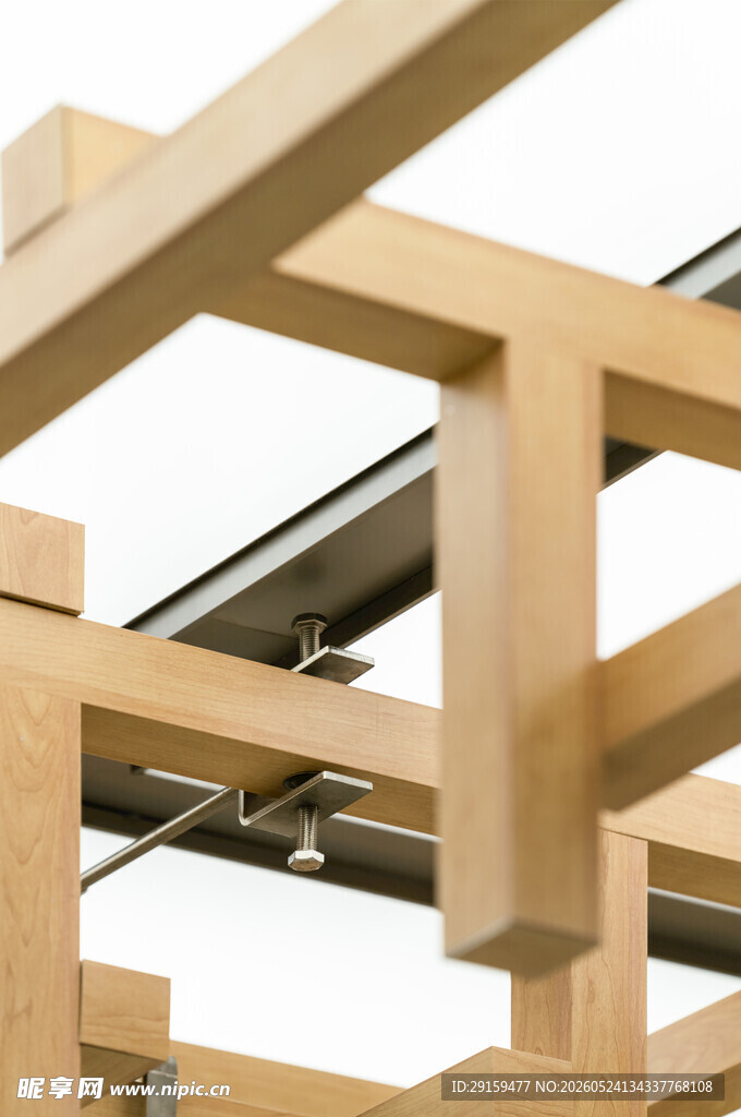 木质结构建筑细节展示