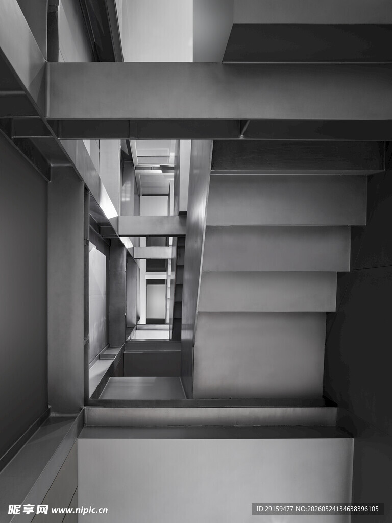 现代简约风格室内楼梯空间
