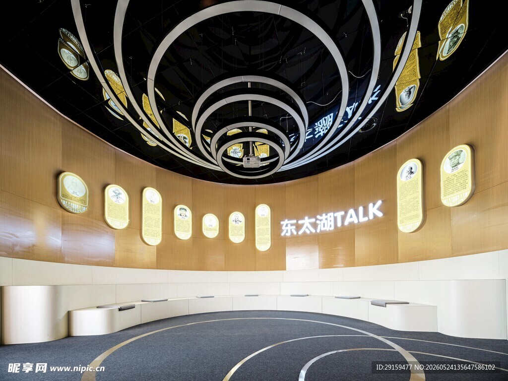 现代影院大厅设计展示