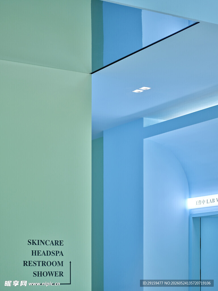 清新走廊空间设计