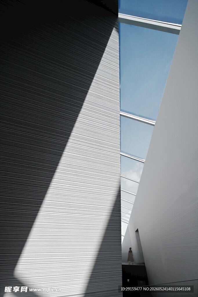 现代建筑光影空间
