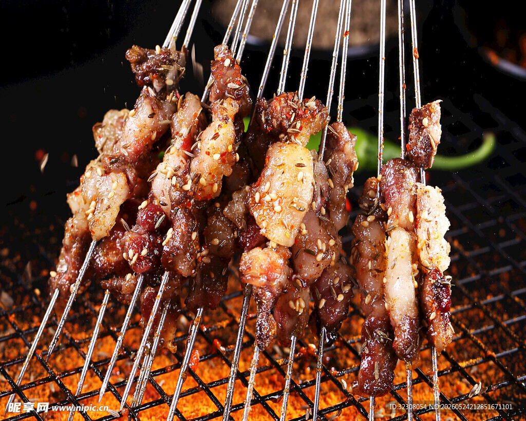 美味烤肉串 