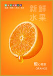 橙子海报