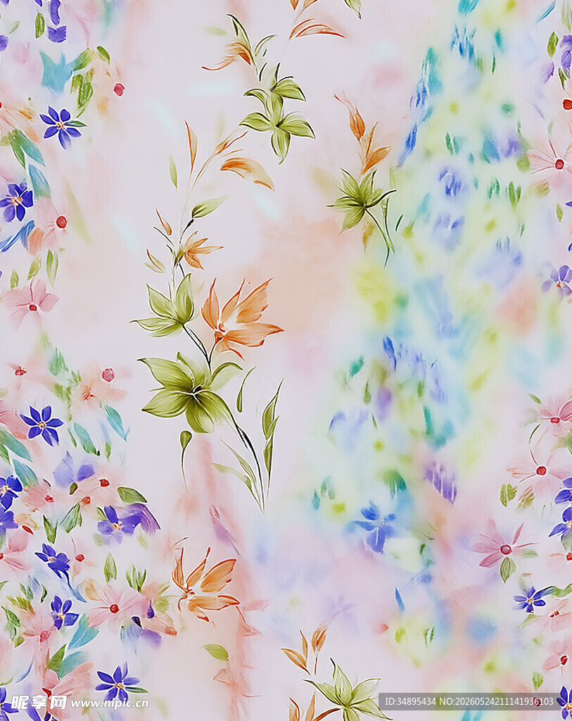 扎染花
