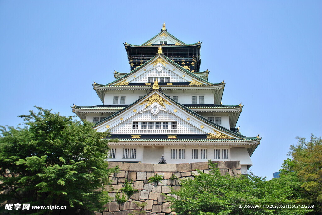 大阪城建筑景观