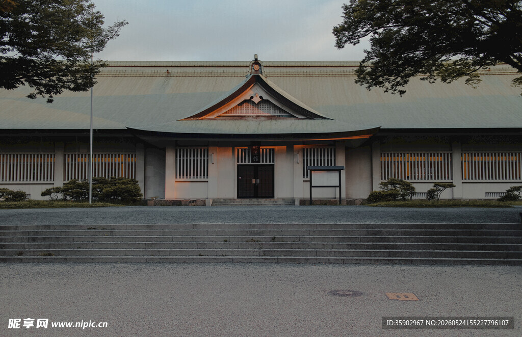 日式传统建筑外观