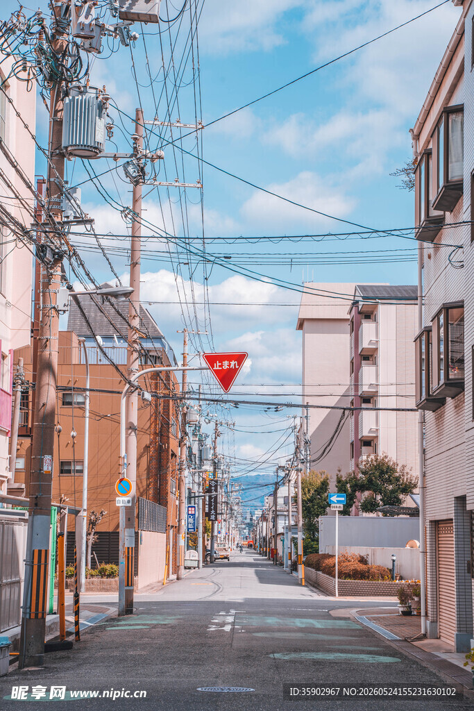 日本小巷风景
