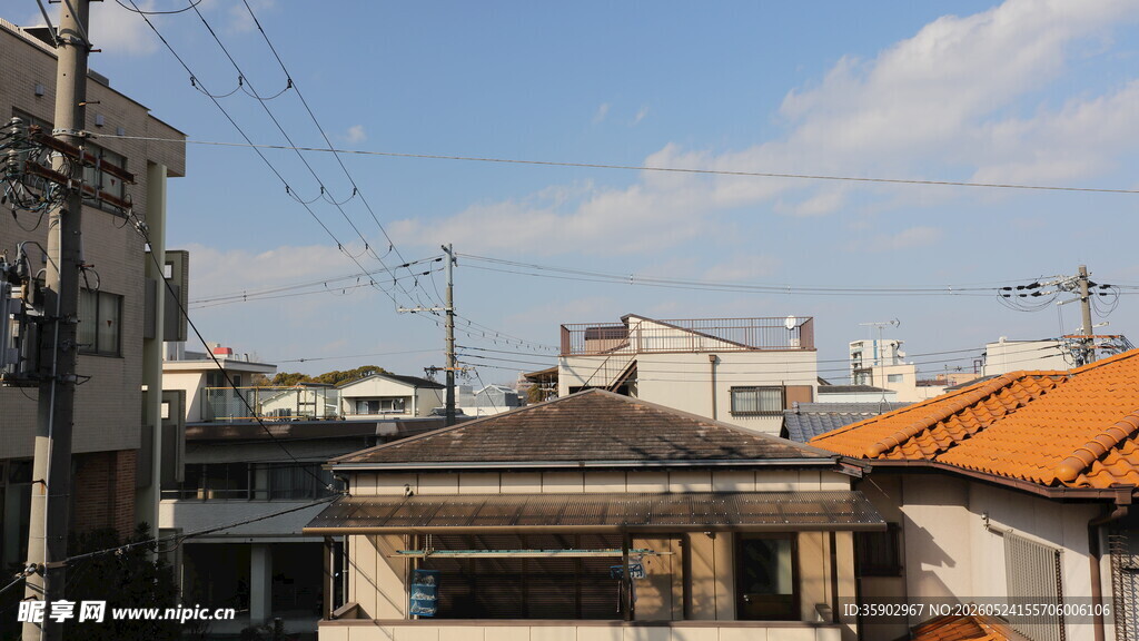 城市屋顶风景