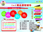 1对1精品课程辅导海报
