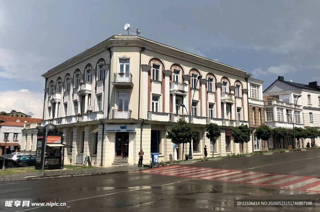 欧式风格多层建筑外观