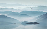 水墨群山