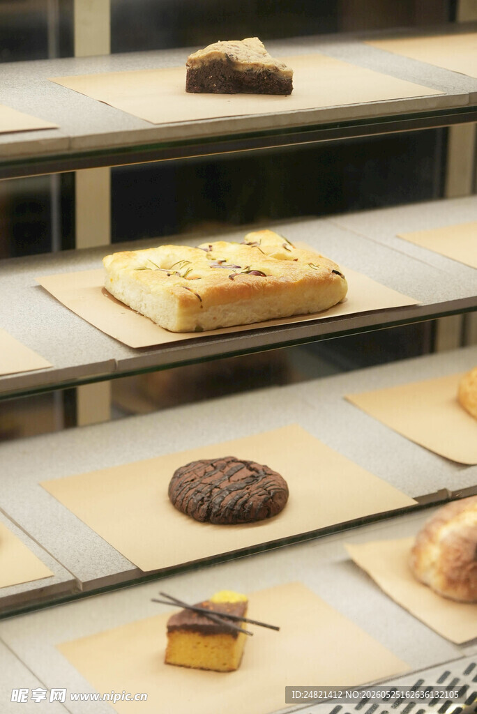 多样美味糕点展示