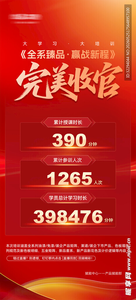 完美收官海报