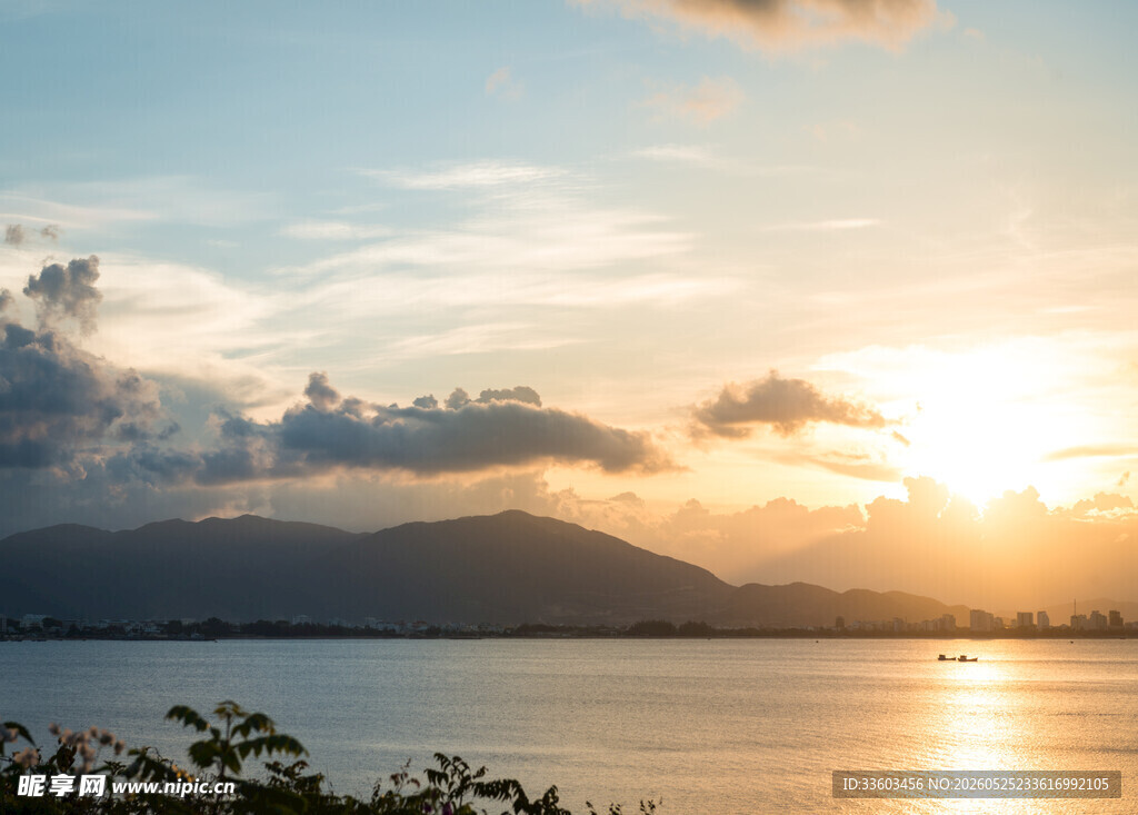 海边日落美景