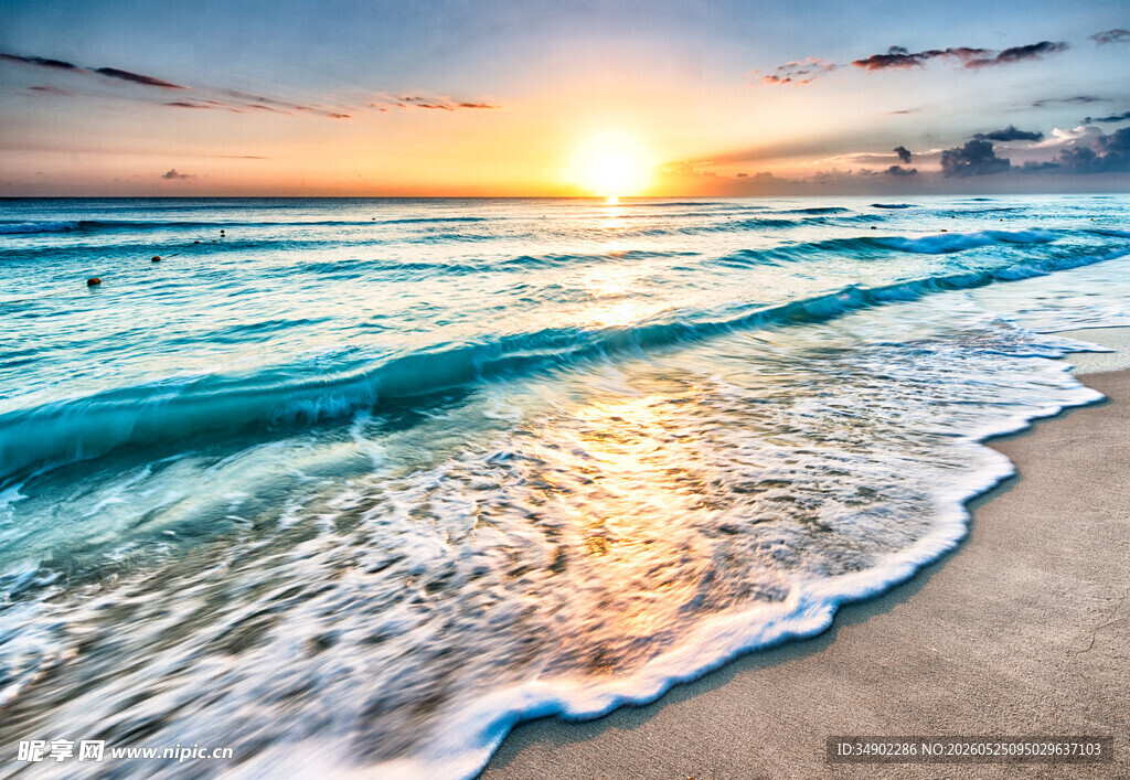 海边日落美景