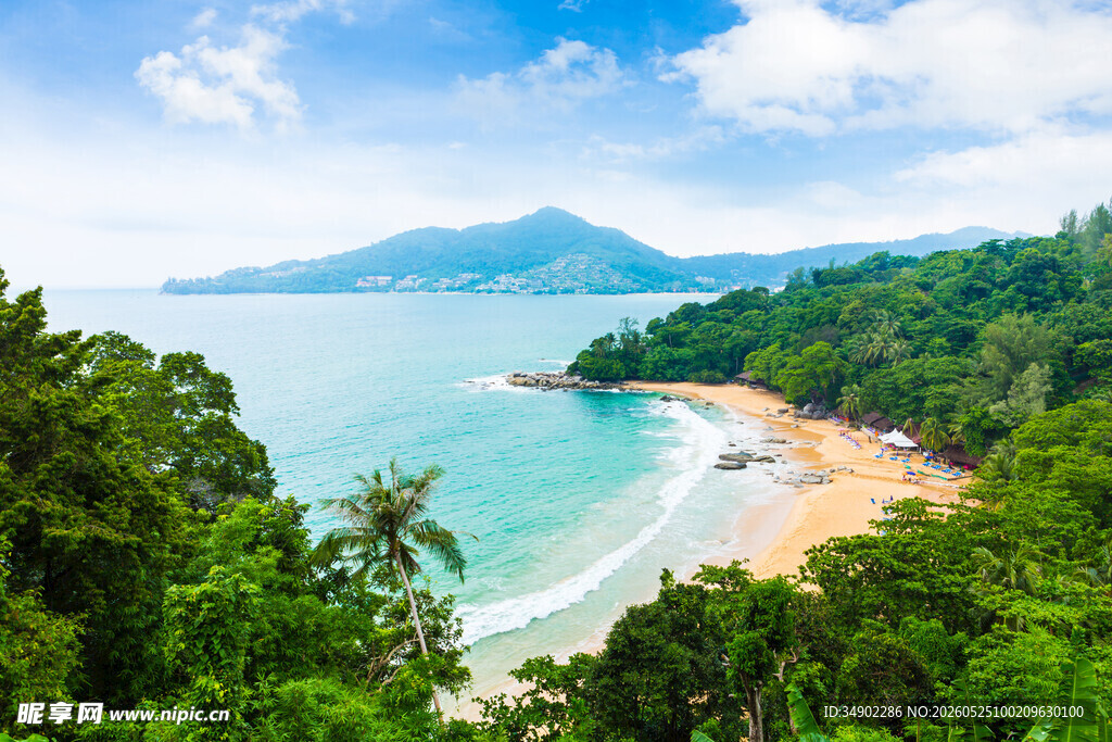 美丽海滨风光