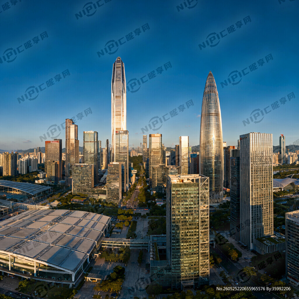 深圳地标建筑组合大图