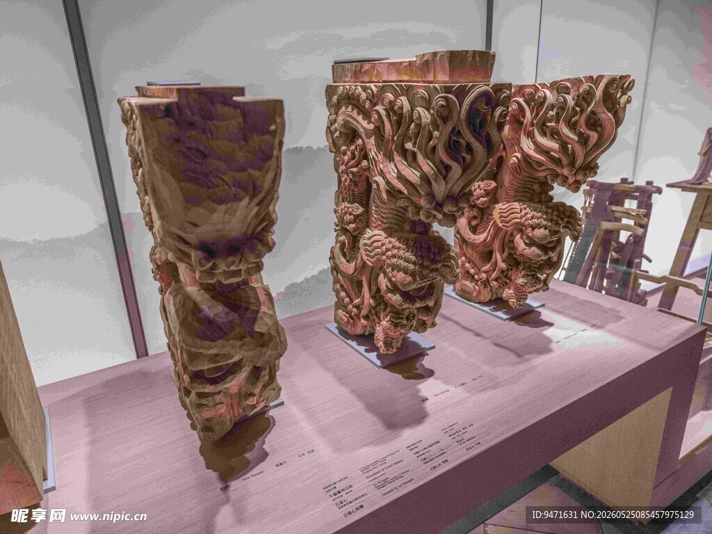 东阳精美木雕艺术品 