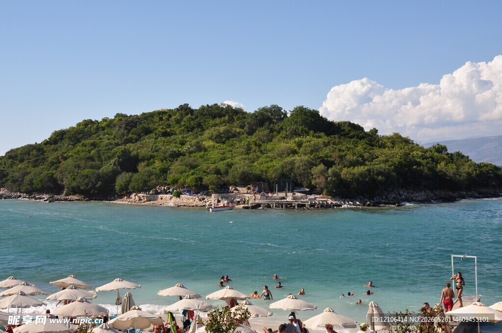 海滨度假胜地美丽风光