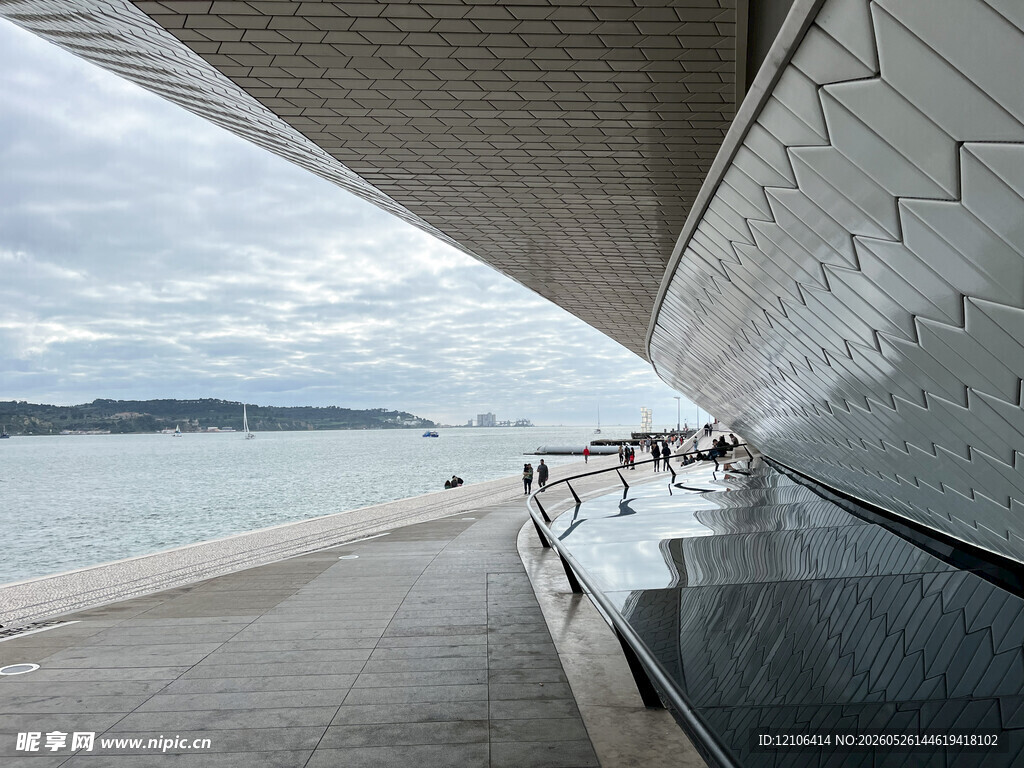 海滨现代建筑景观