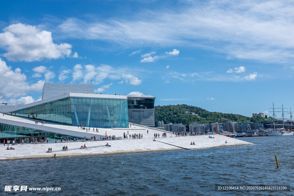 海滨现代建筑景观