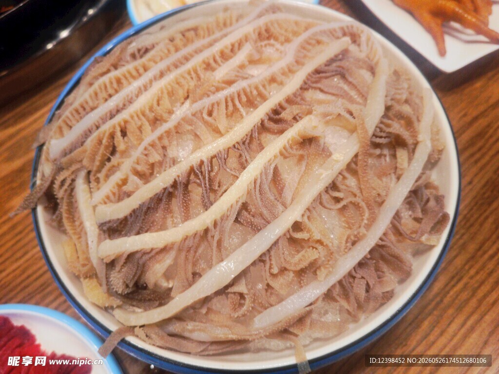 火锅毛肚