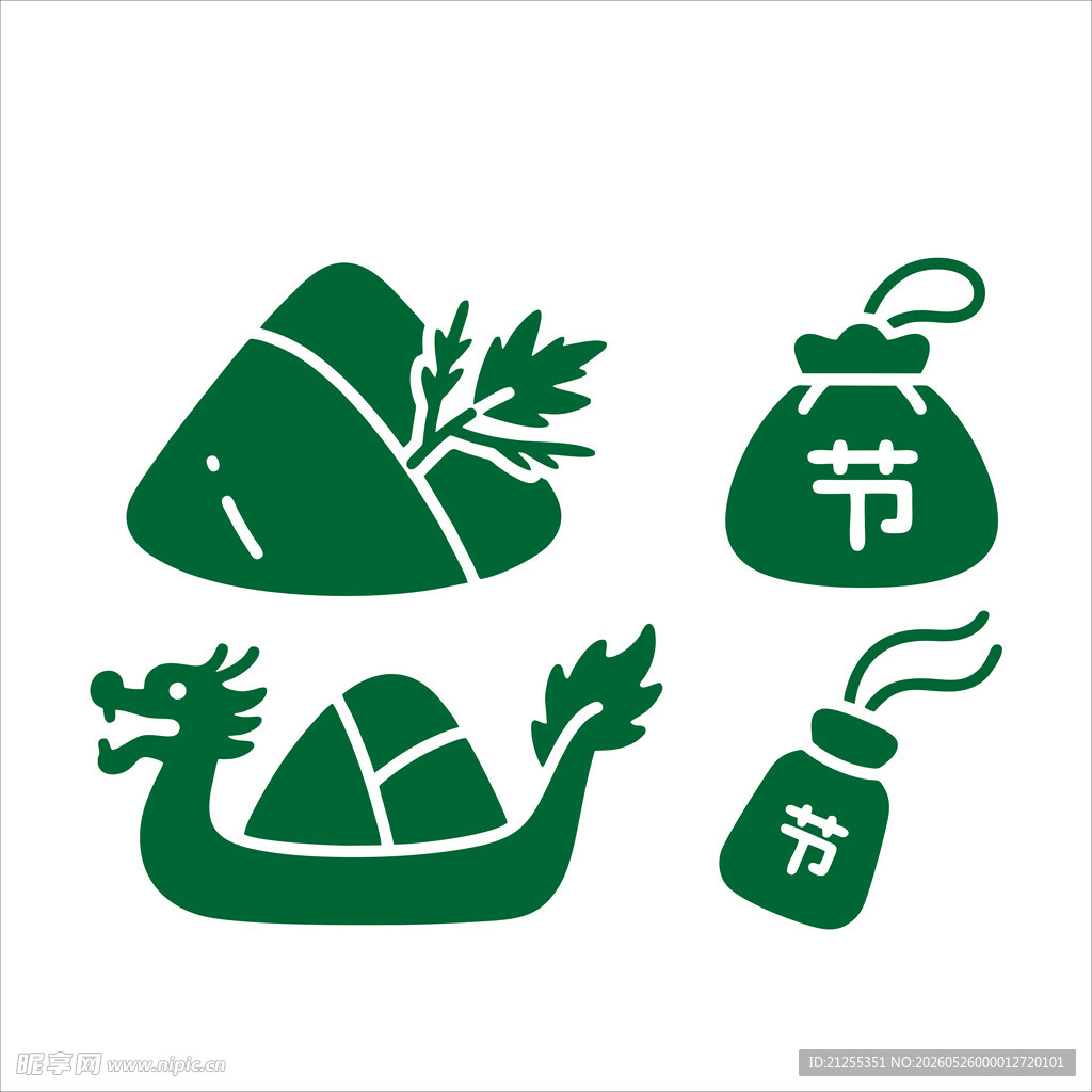 端午元素图标