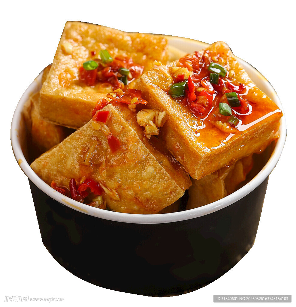 美味香辣豆腐块