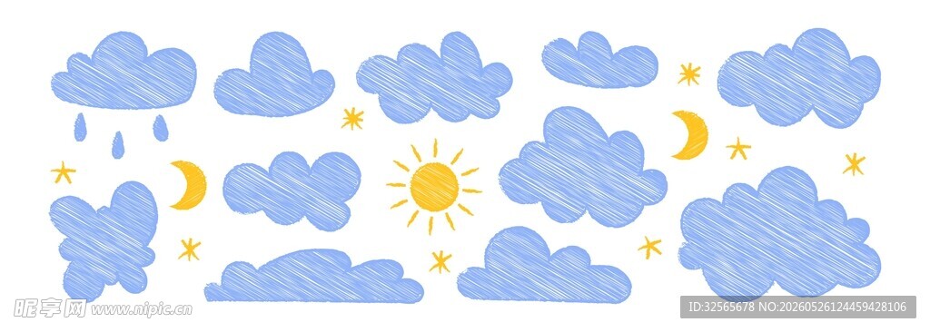 天气贴纸合集