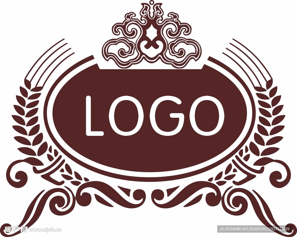 欧式logo