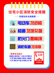 住宅小区消防安全提醒