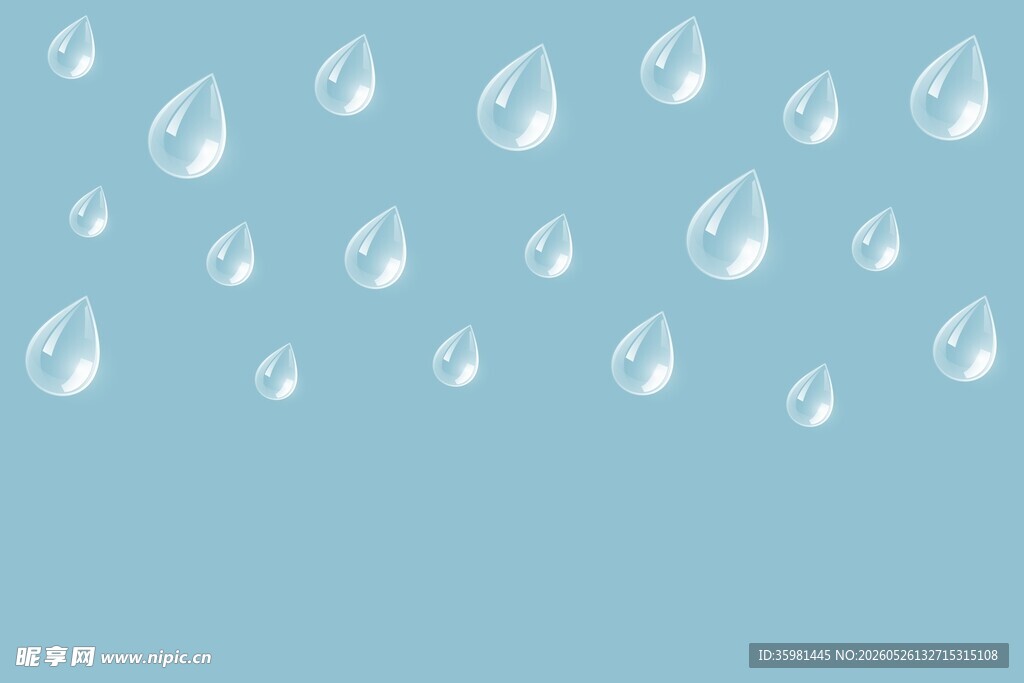 水滴背景素材