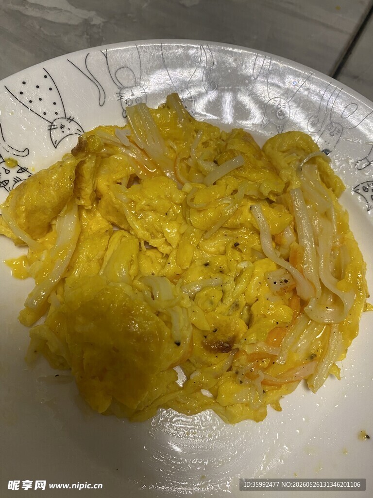 蟹柳炒滑蛋