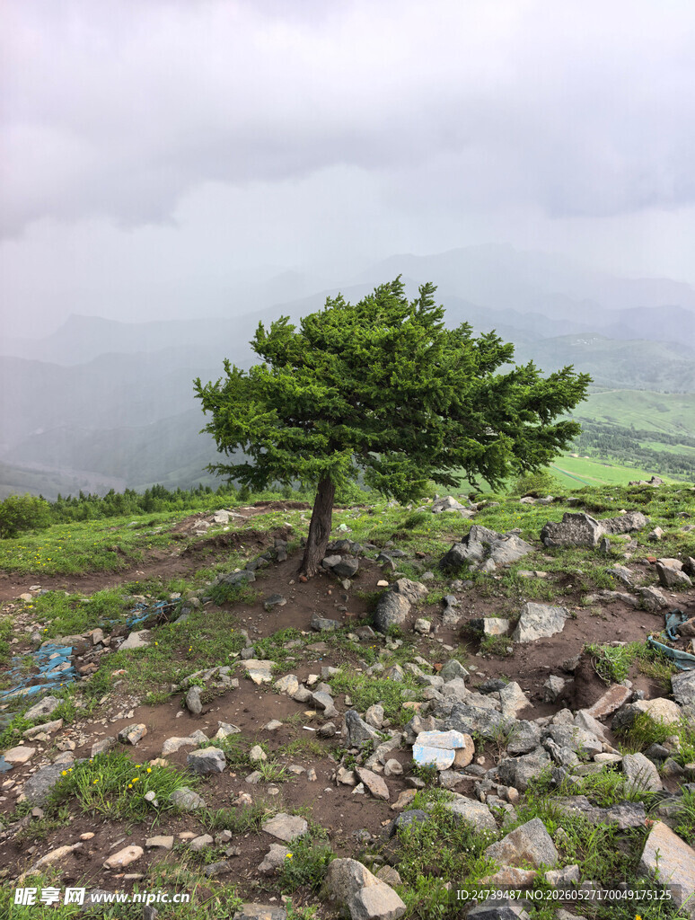 北京灵山徒步美景