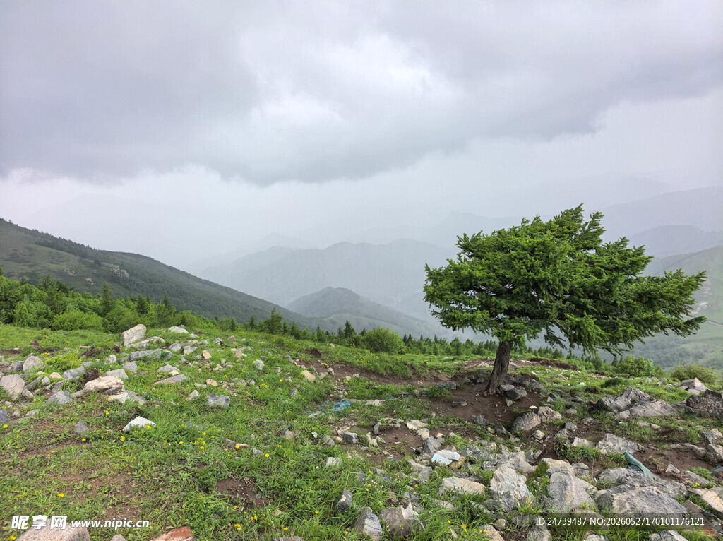 北京灵山徒步美景