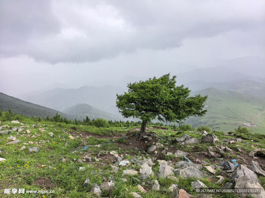 北京灵山徒步美景