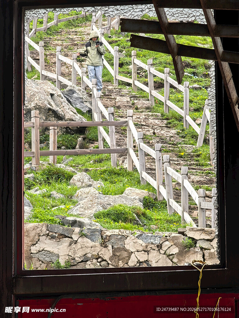 北京灵山徒步美景