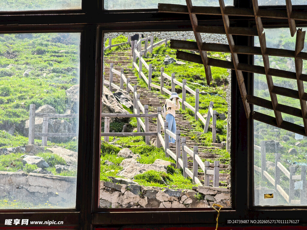 北京灵山徒步美景