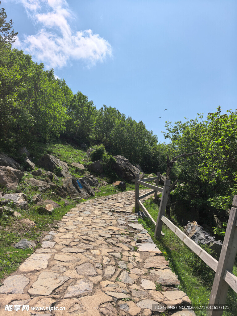 北京灵山徒步美景