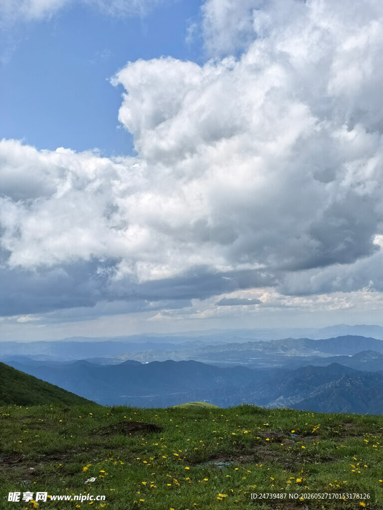 北京灵山徒步美景
